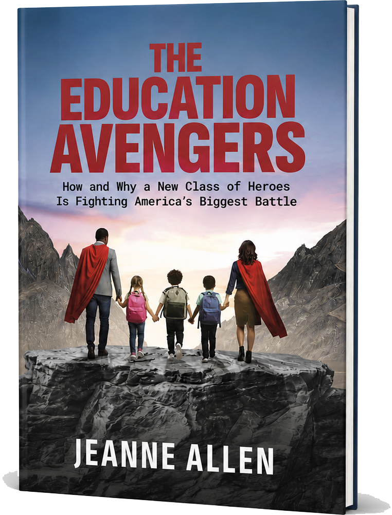 The Education Avengers by Jeanne Allen — book cover