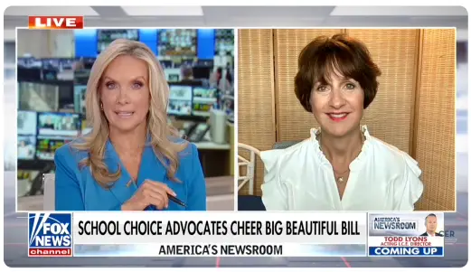 Jeanne Allen on Fox News America's Newsroom